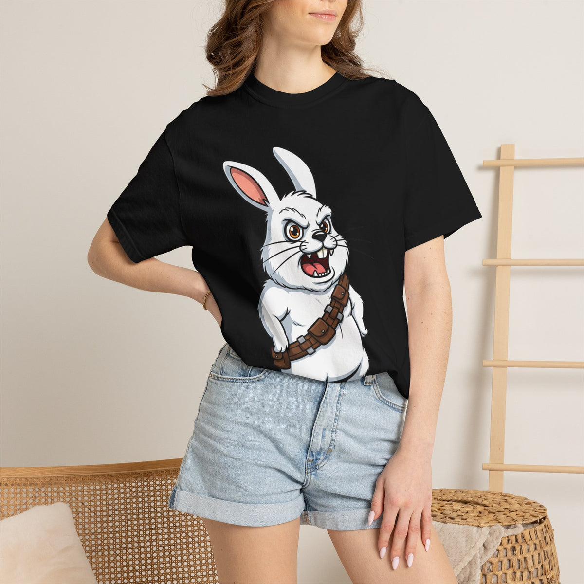 Angry Bunny Warrior T-Shirt