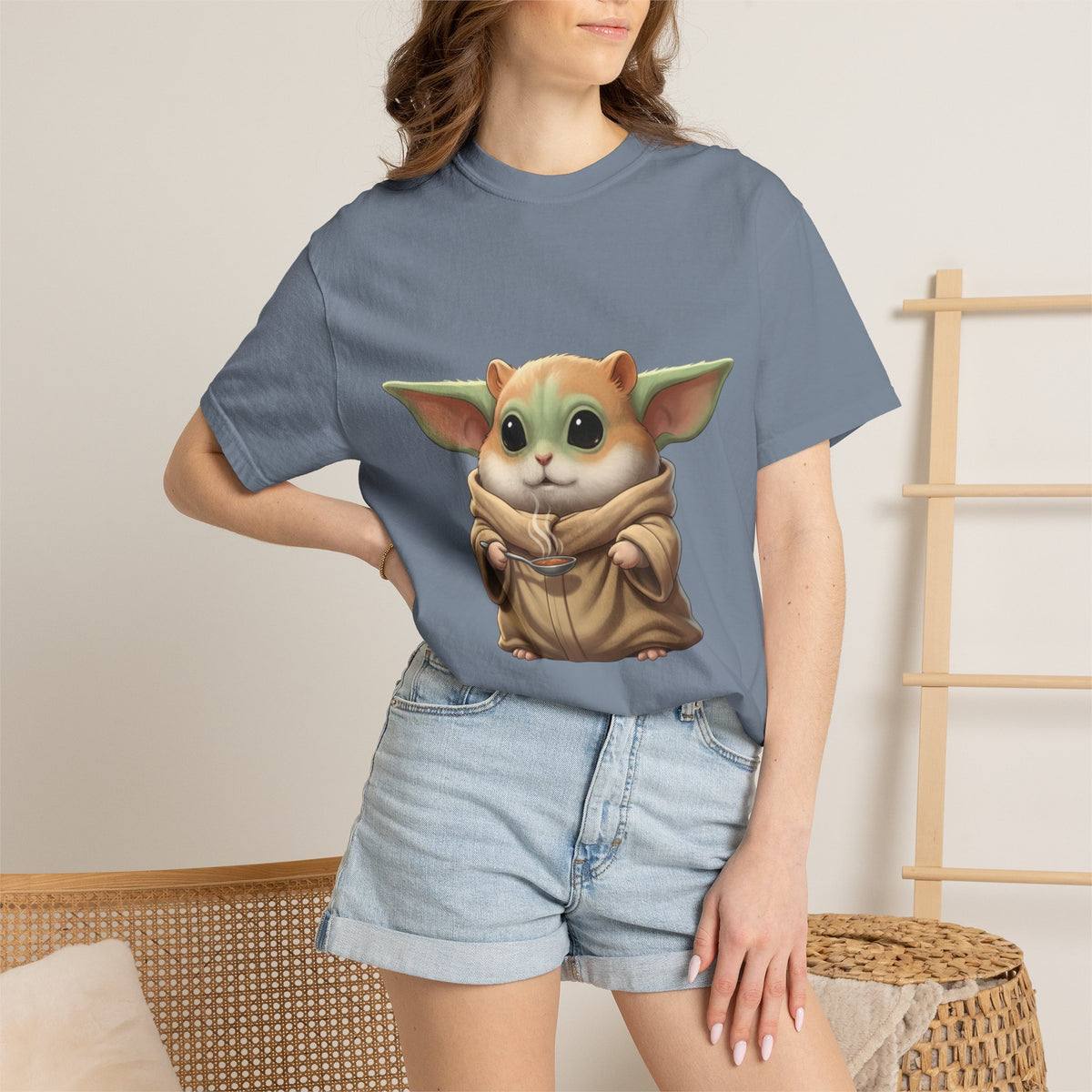 Baby Alien Graphic T-Shirt — Cute 'Baby Yoda' Style Tee for Fans & Gifts