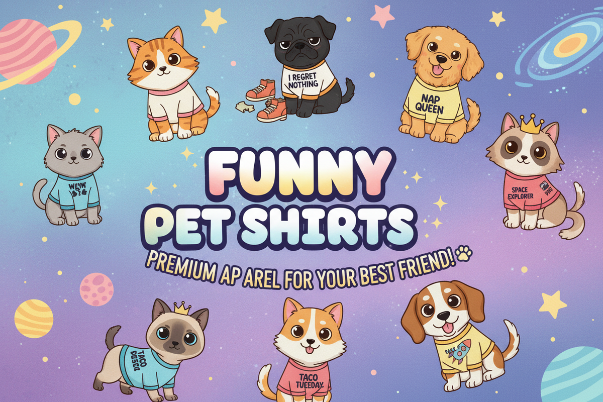 Funny Pet T-Shirts banner