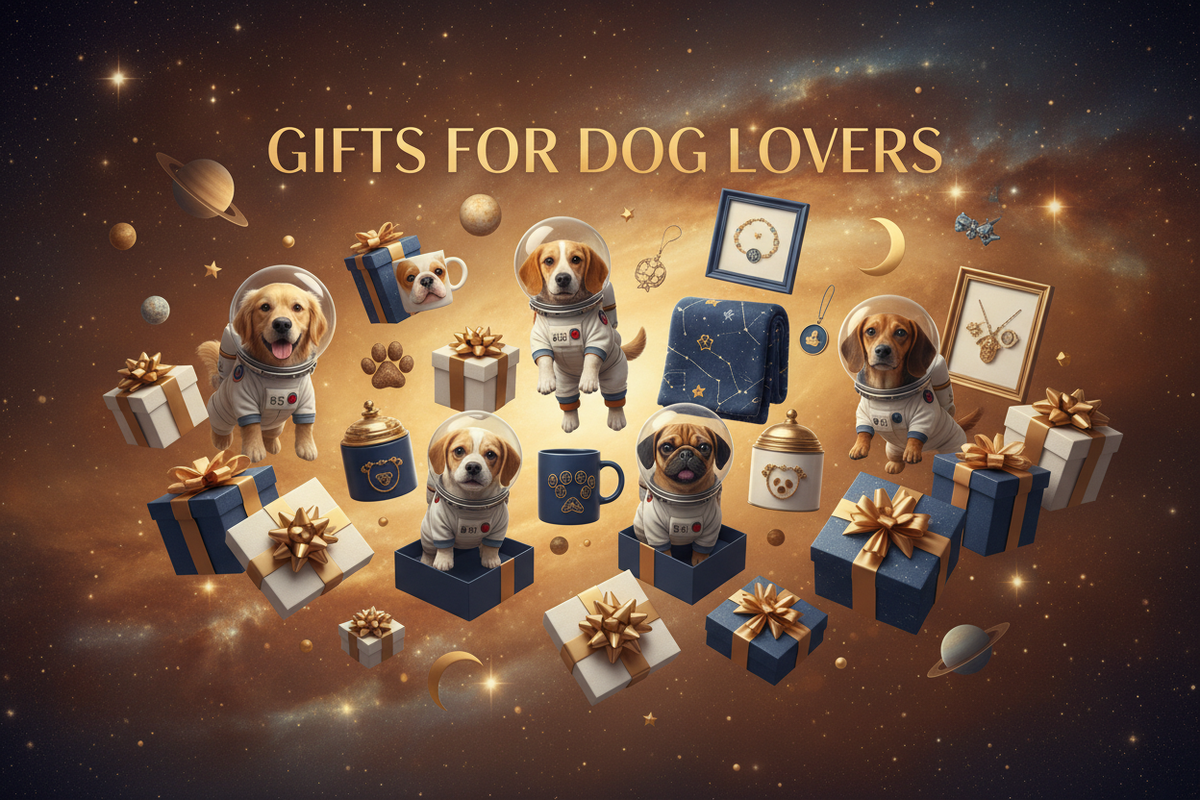 Gifts for Dog Lovers banner