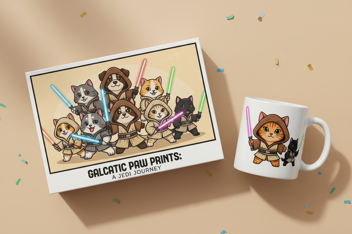 Jedi Pets Puzzle & Mug Set