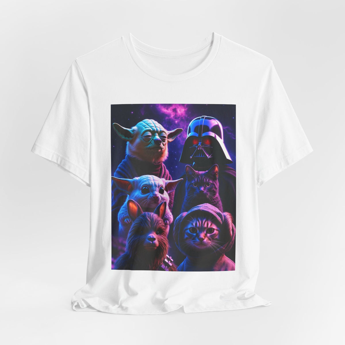 Retro Sci‑Fi Character Collage Tee