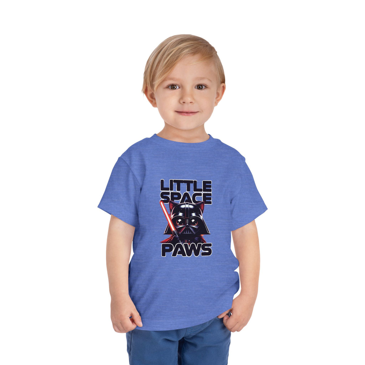 Little Space Paws Toddler Tee — Cute Darth Vader Star Wars-Inspired Shirt