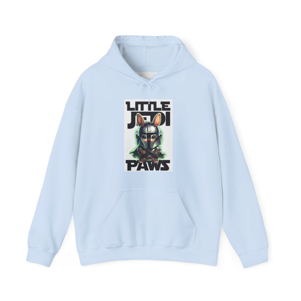 Little Jedi Paws Hoodie — Star Wars Cat Mandalorian Graphic Sweatshirt