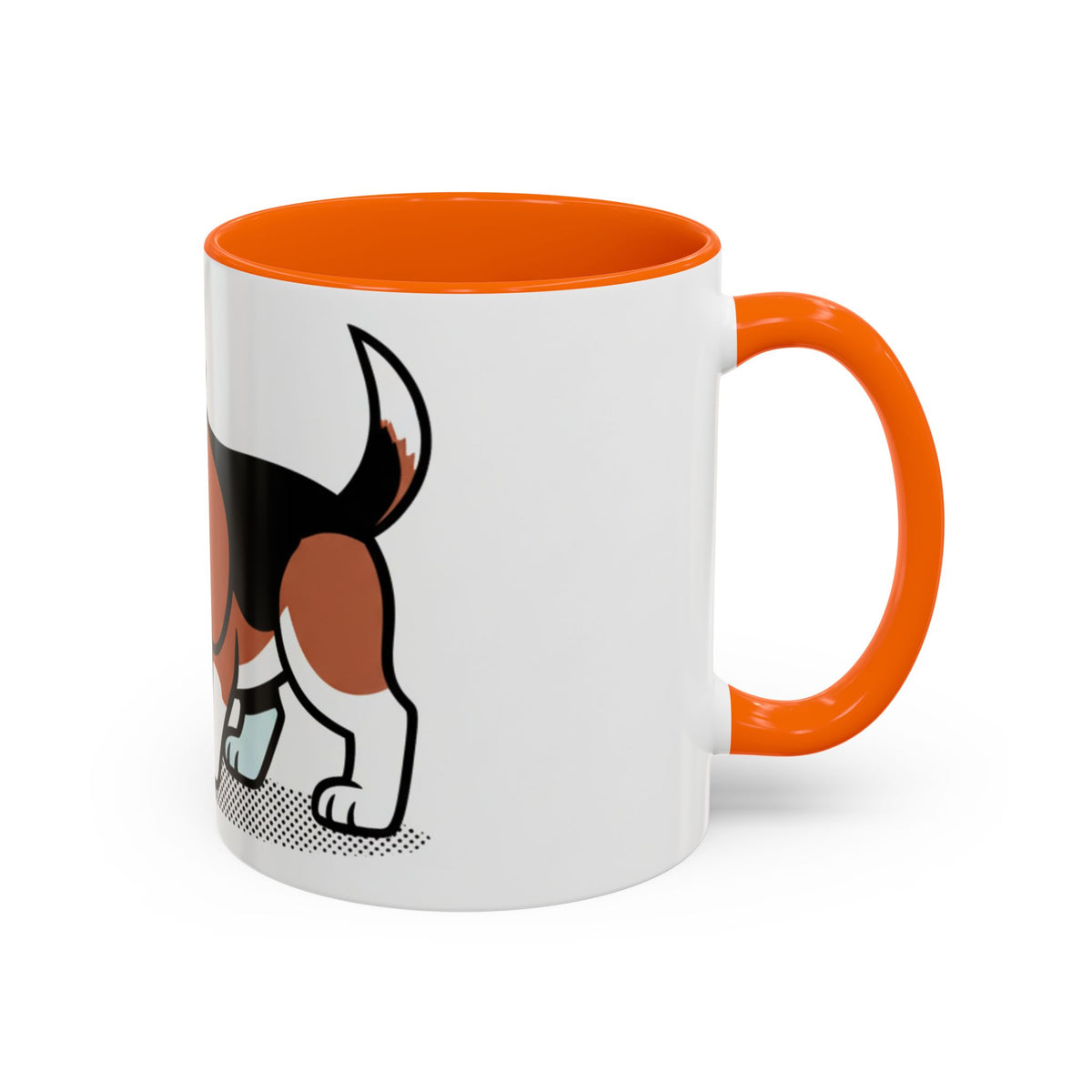 Detective Beagle Coffee Mug — Cute Dog with Magnifying Glass, Funny Pet Lover Gift (11/15oz)
