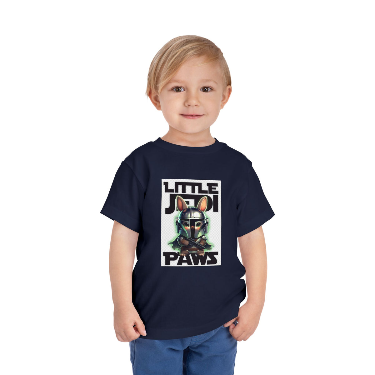 Mandalorian Bunny Toddler T-Shirt – Cute Bunny Bounty Hunter Tee for Kids 2–5