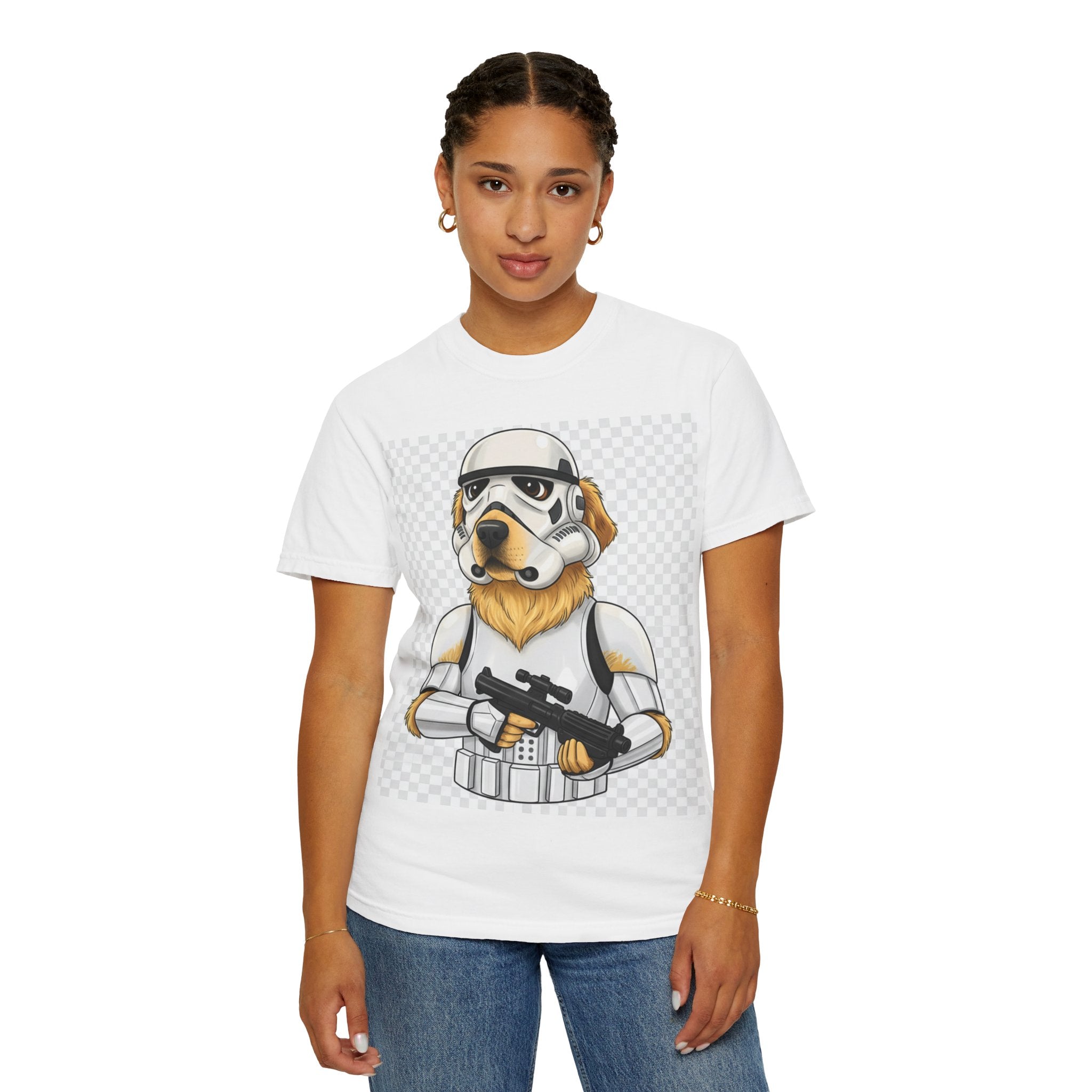 Golden Retriever Stormtrooper T-Shirt