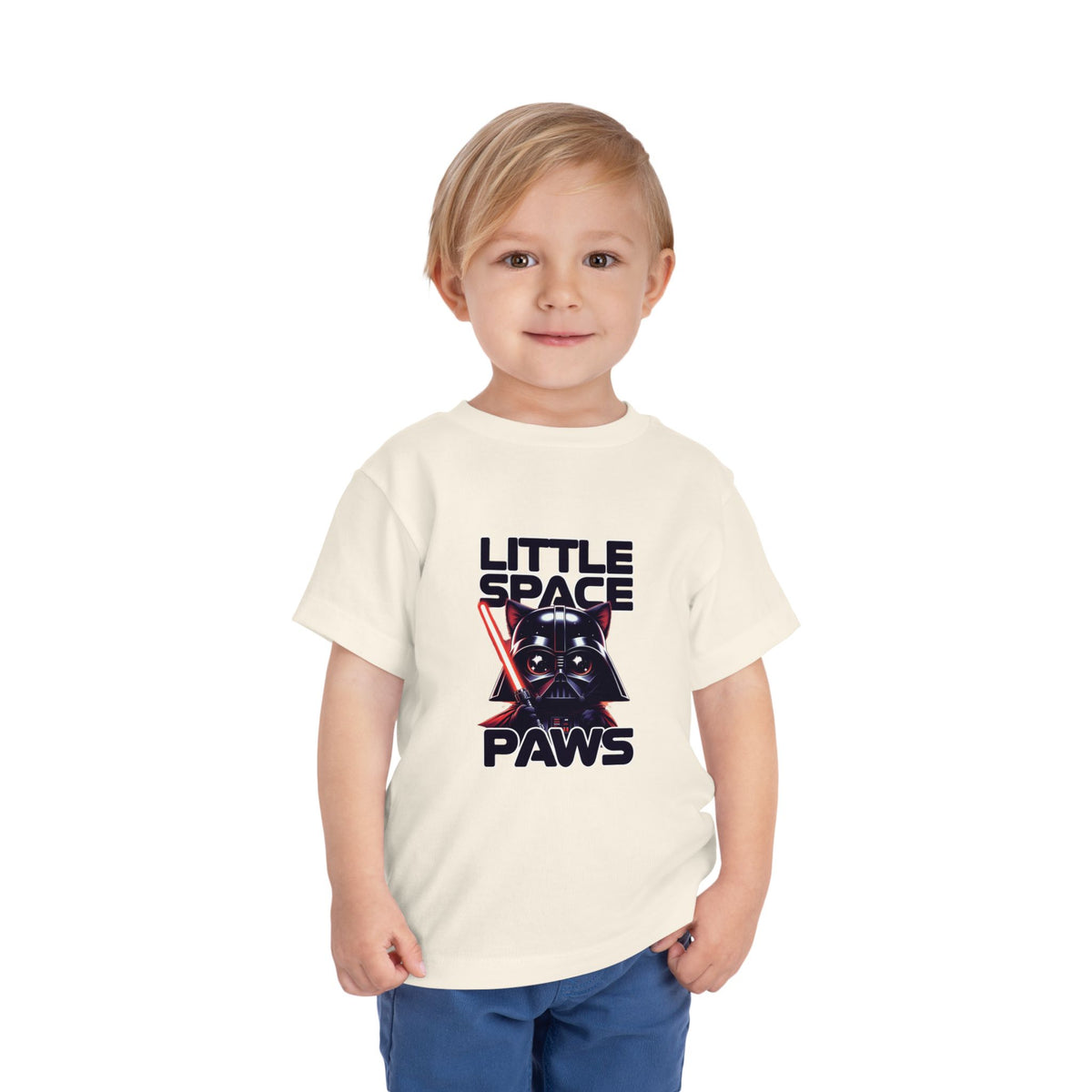 Little Space Paws Toddler Tee — Cute Darth Vader Star Wars-Inspired Shirt