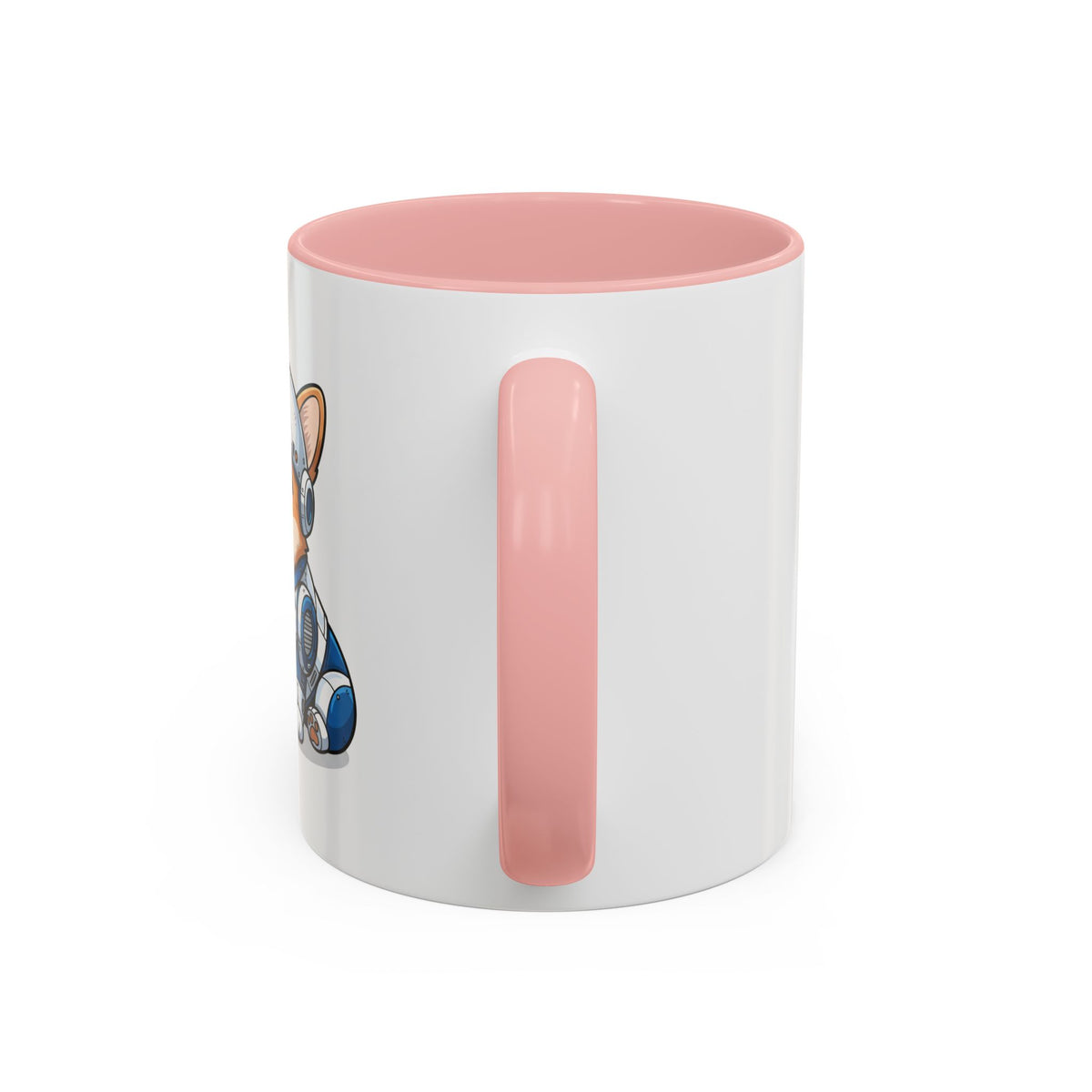 Corgi Robot Coffee Mug — Cute Futuristic Dog Accent Mug (11/15oz)