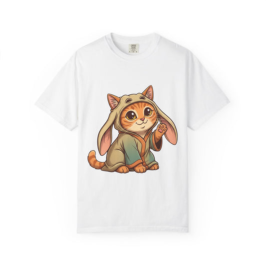 Jar Jar Cat T-Shirt — Funny Orange Tabby Star Wars Parody Tee
