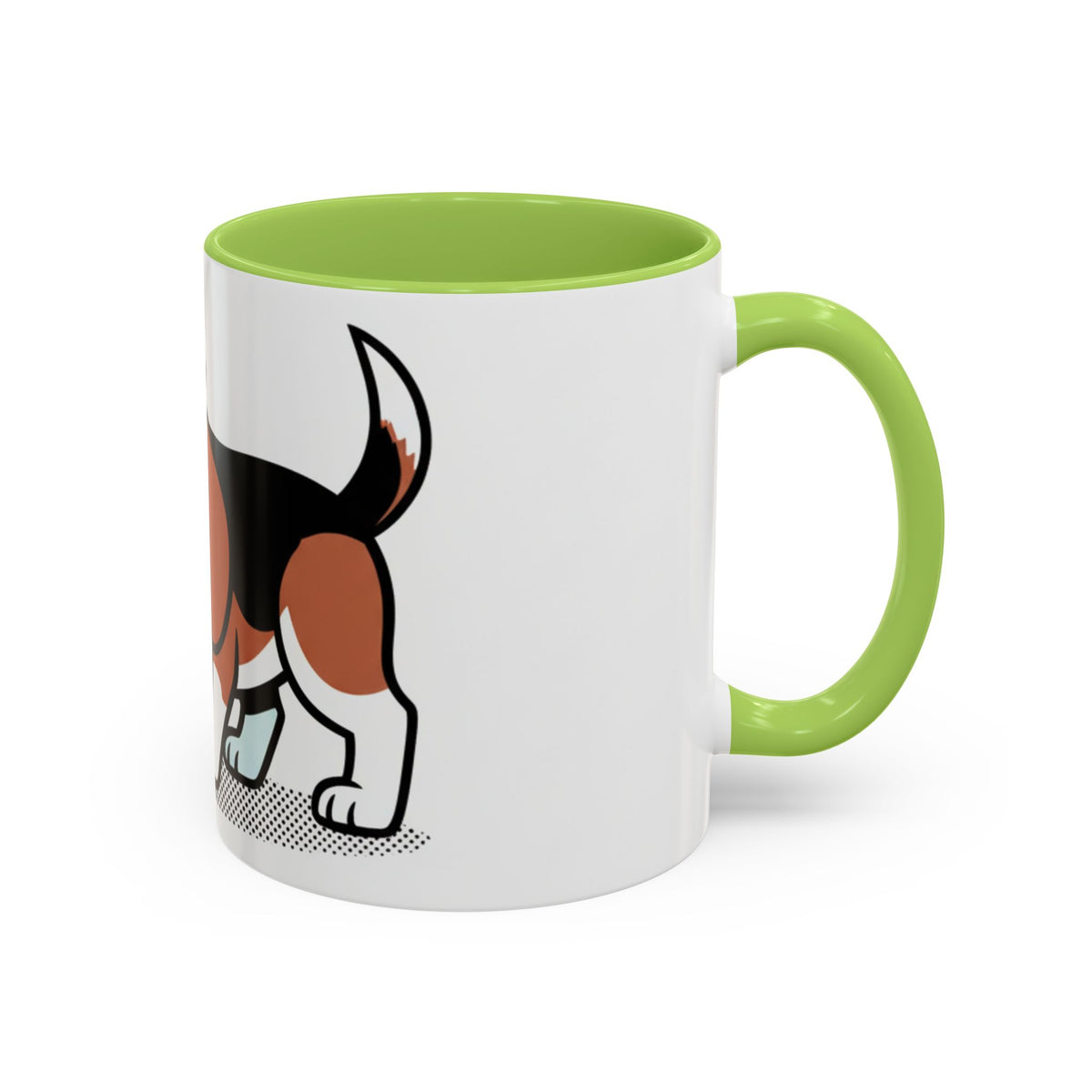 Detective Beagle Coffee Mug — Cute Dog with Magnifying Glass, Funny Pet Lover Gift (11/15oz)