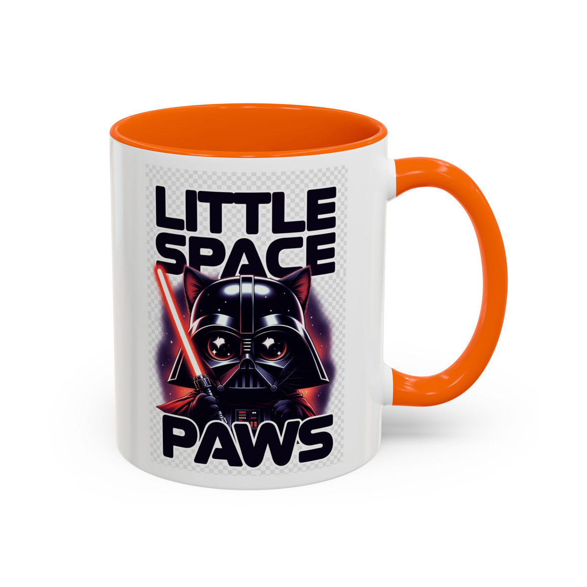 Little Space Paws Mug — Cute Darth Cat Coffee Cup (11/15oz)