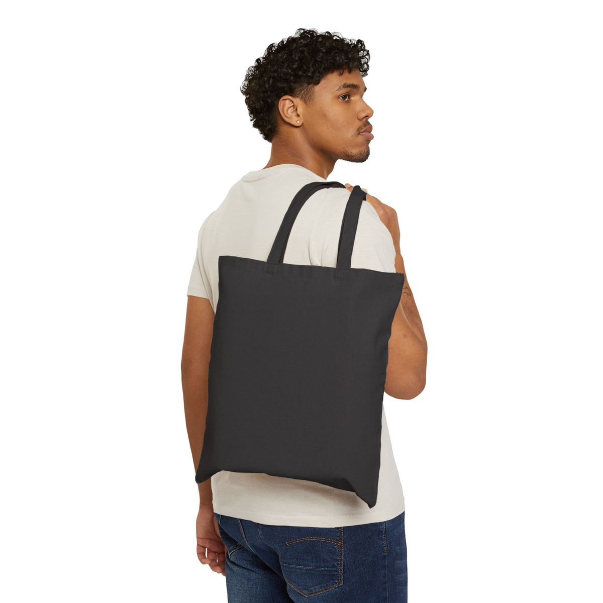 Little Galaxy Droid Tote Bag — Cute Space Robot Canvas Tote for Kids & Fans