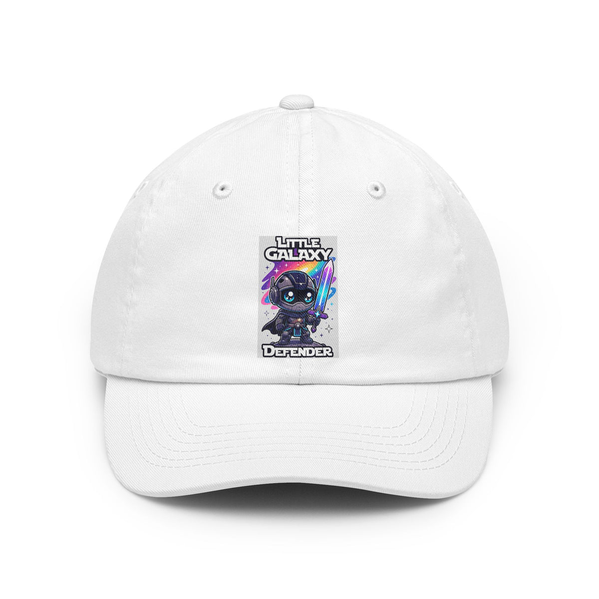 Dad Hat — "Little Galaxy Defender" Cute Space Monster Cap