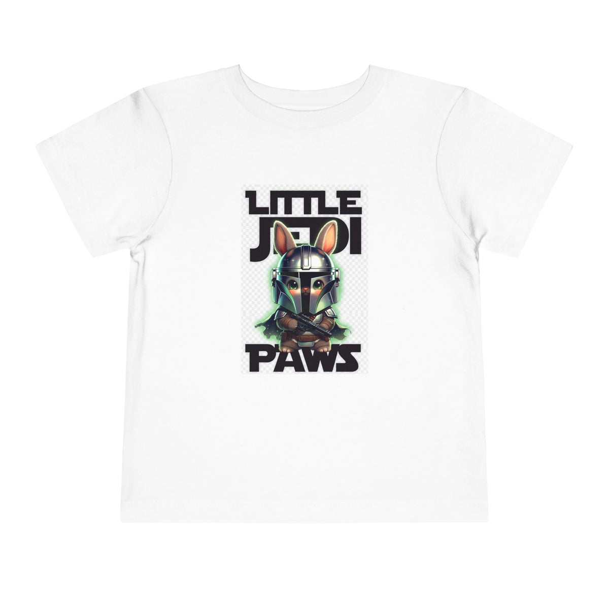 Mandalorian Bunny Toddler T-Shirt – Cute Bunny Bounty Hunter Tee for Kids 2–5