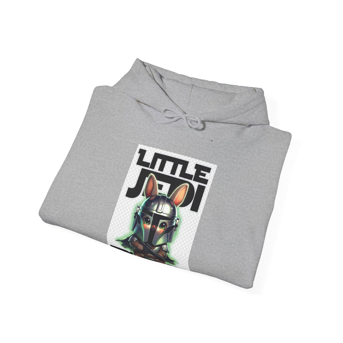 Little Jedi Paws Hoodie — Star Wars Cat Mandalorian Graphic Sweatshirt