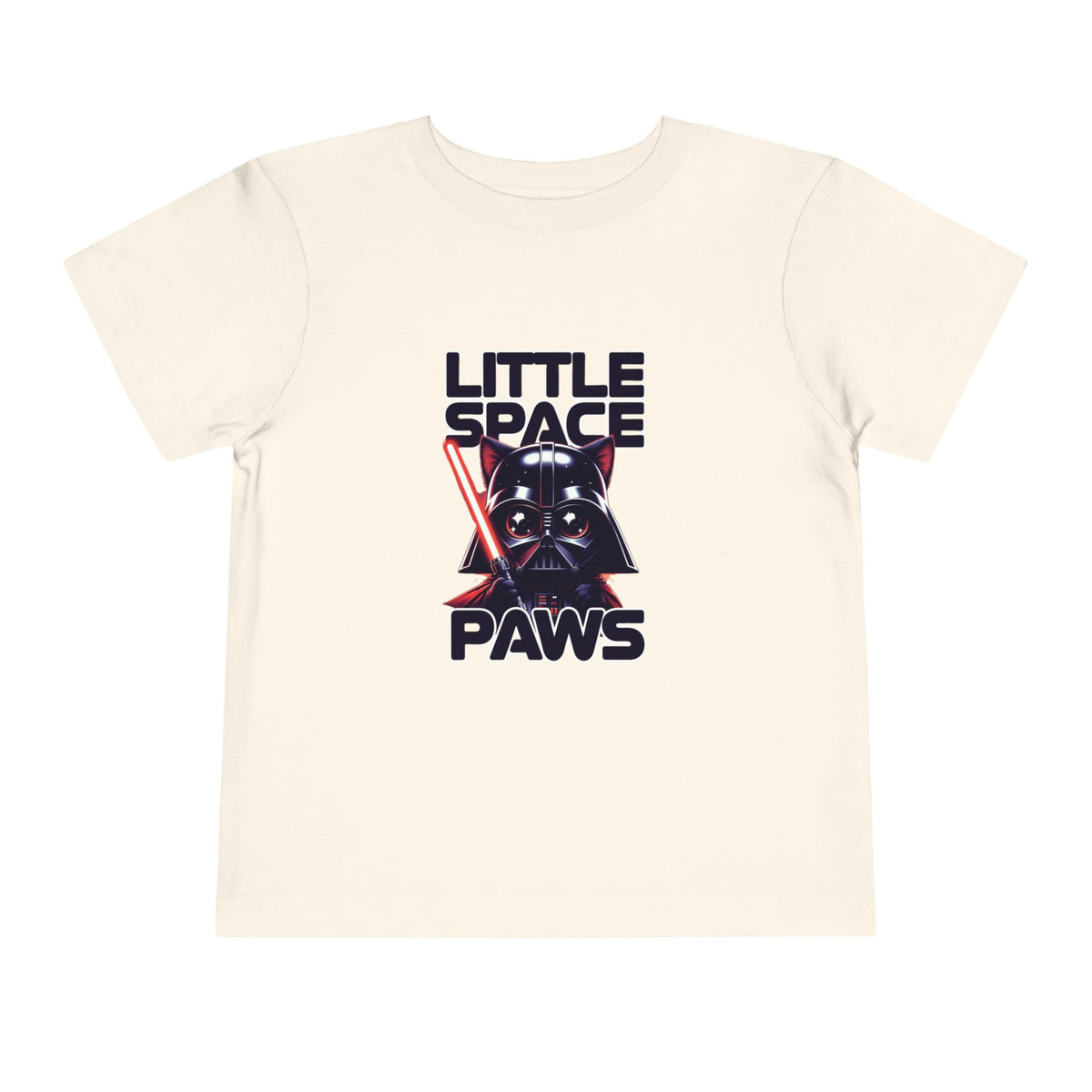 Little Space Paws Toddler Tee — Cute Darth Vader Star Wars-Inspired Shirt