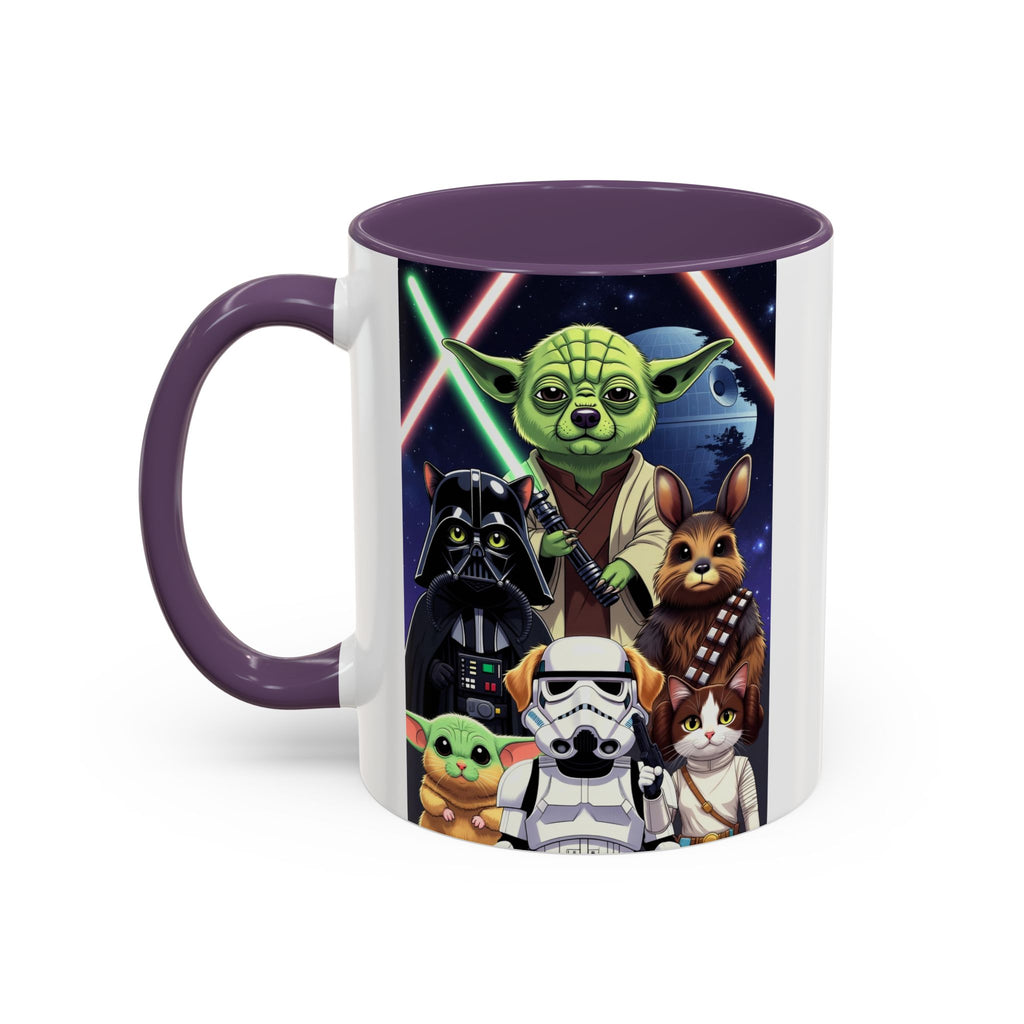 Star Wars Pets Coffee Mug – Funny Cat & Dog Galaxy Design