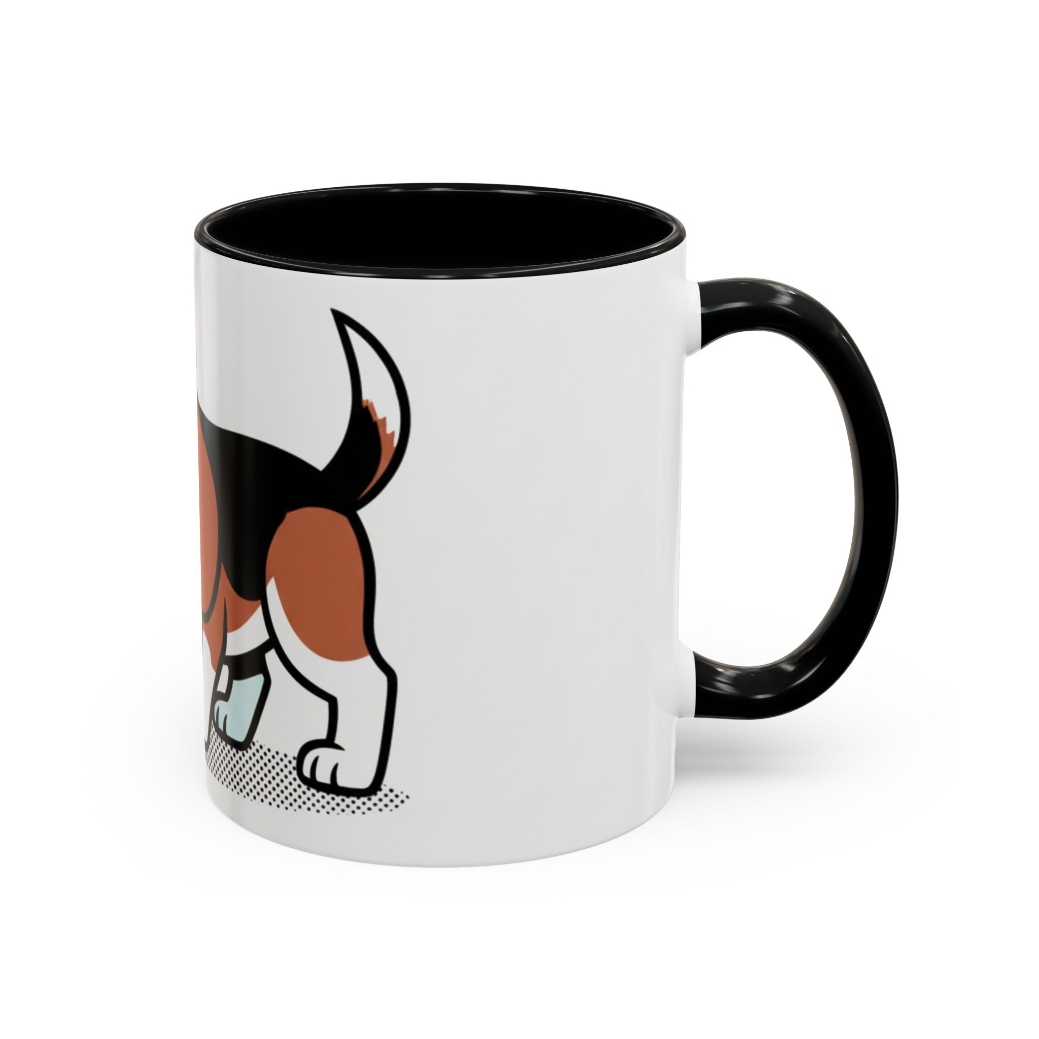 Detective Beagle Coffee Mug & Tea Cup — Cute Dog with Magnifying Glass, Funny Pet Lover Gift (11/15oz)