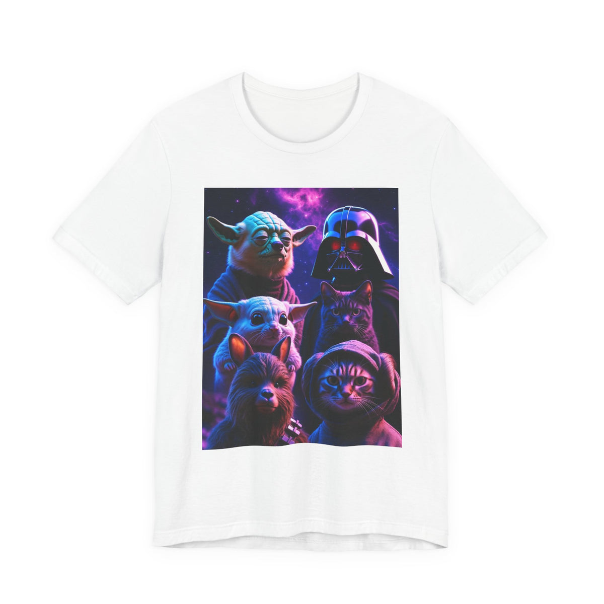 Retro Sci‑Fi Character Collage Tee