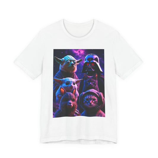 Retro Sci‑Fi Character Collage Tee