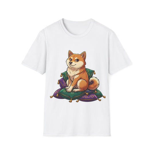 Shiba Inu Cozy Tee — Cute Shiba Dog Graphic T-Shirt