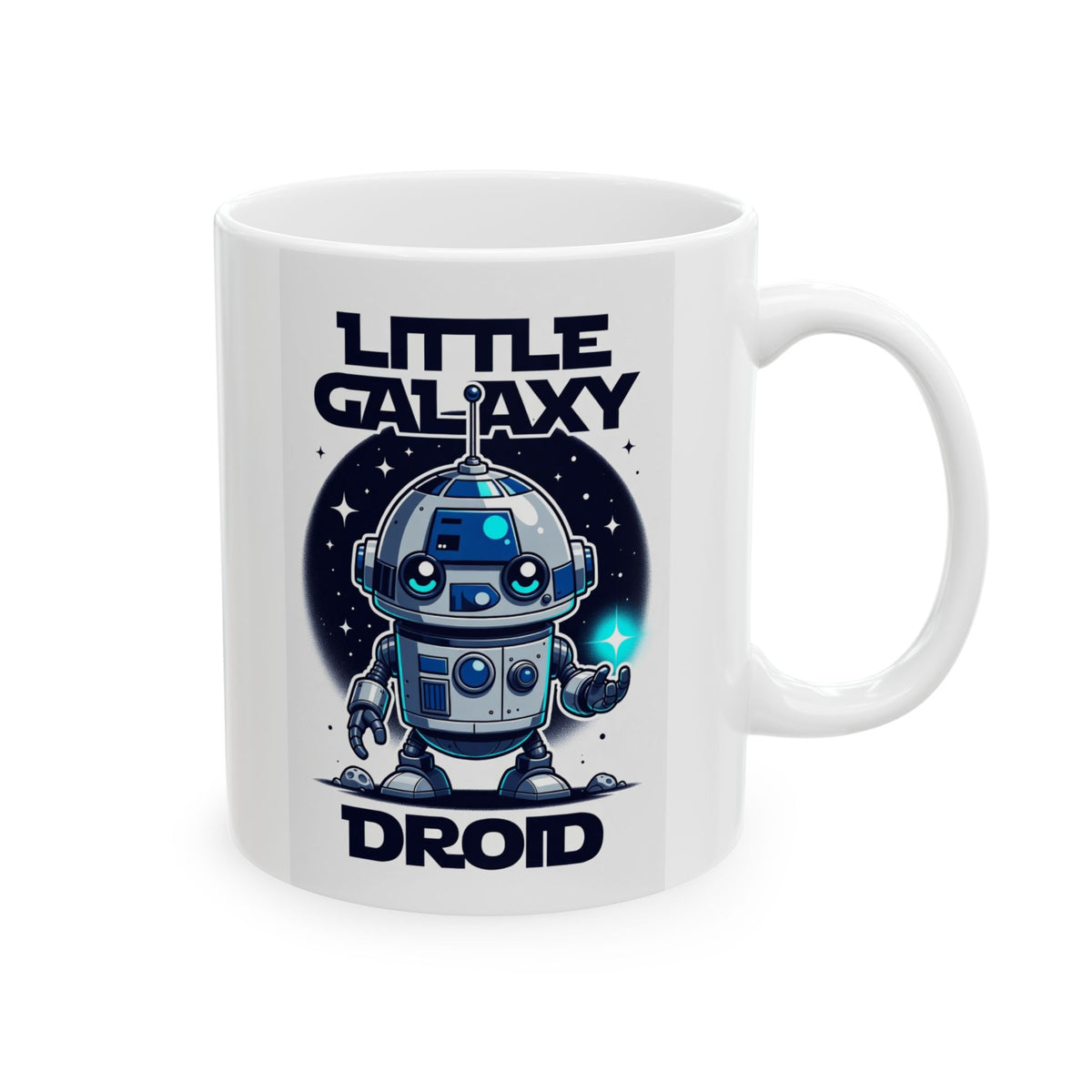 Ceramic Mug - "I Love My Alien" Cosmic Cute Space Coffee Cup