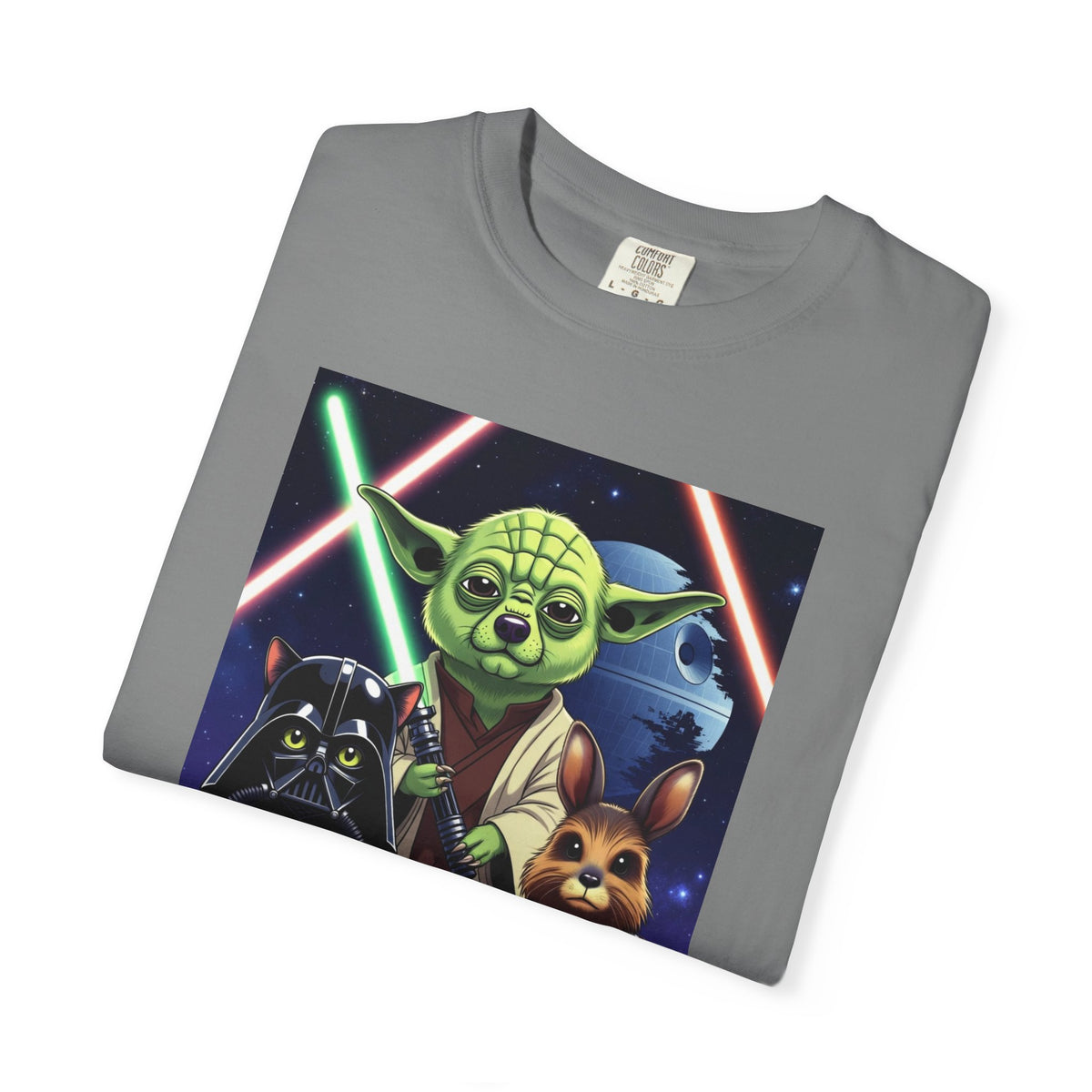 Space Adventure Character Collage T-Shirt