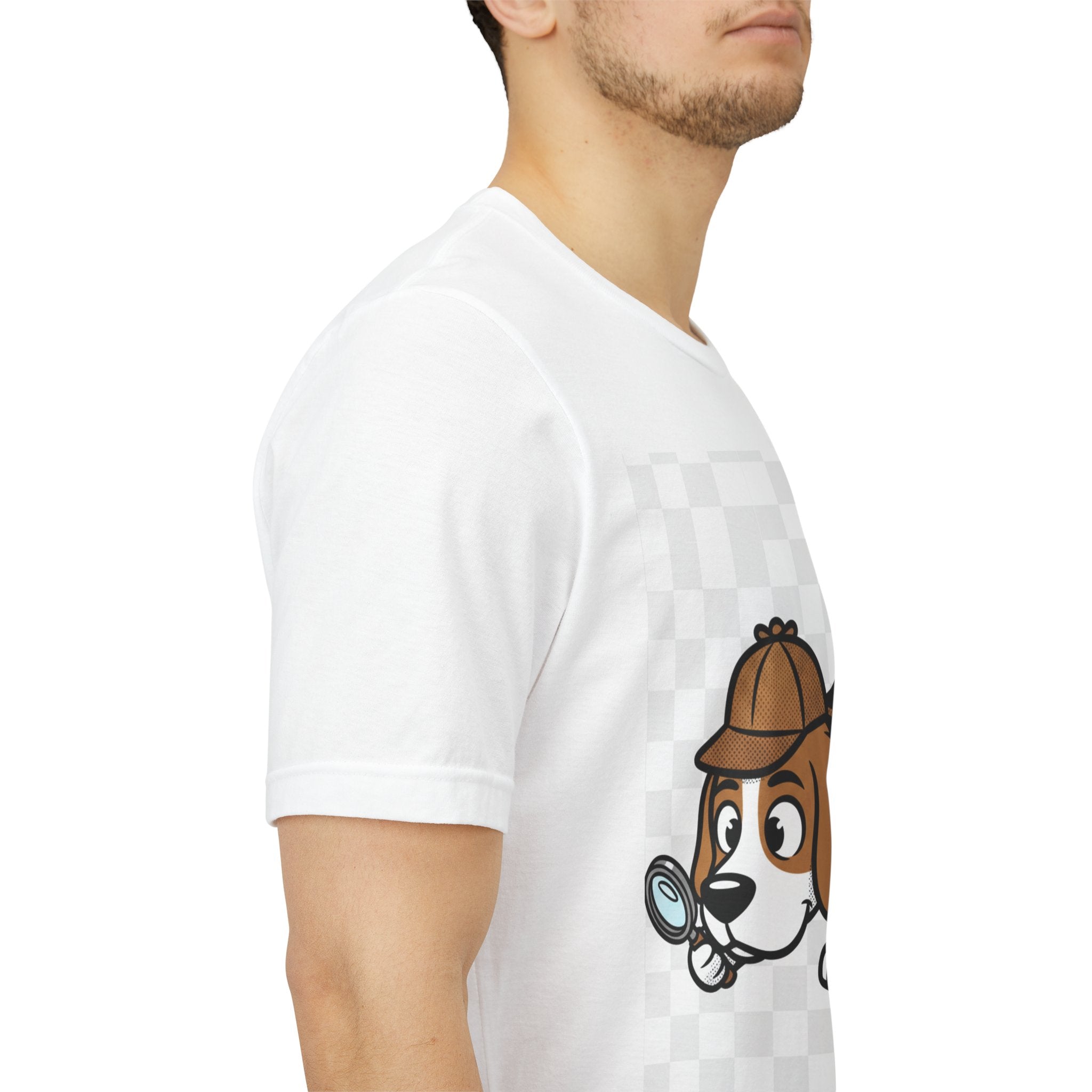 Beagle Detective T-Shirt – Whimsical Noir Dog Tee | Funny Detective Pup Shirt