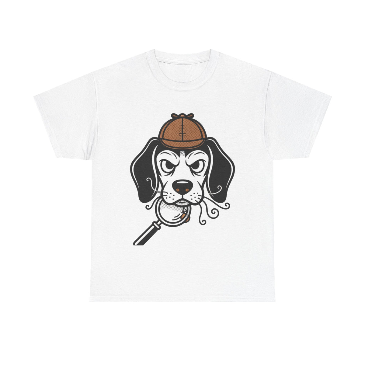 Detective Dog T-Shirt — Vintage Sherlock Beagle Design