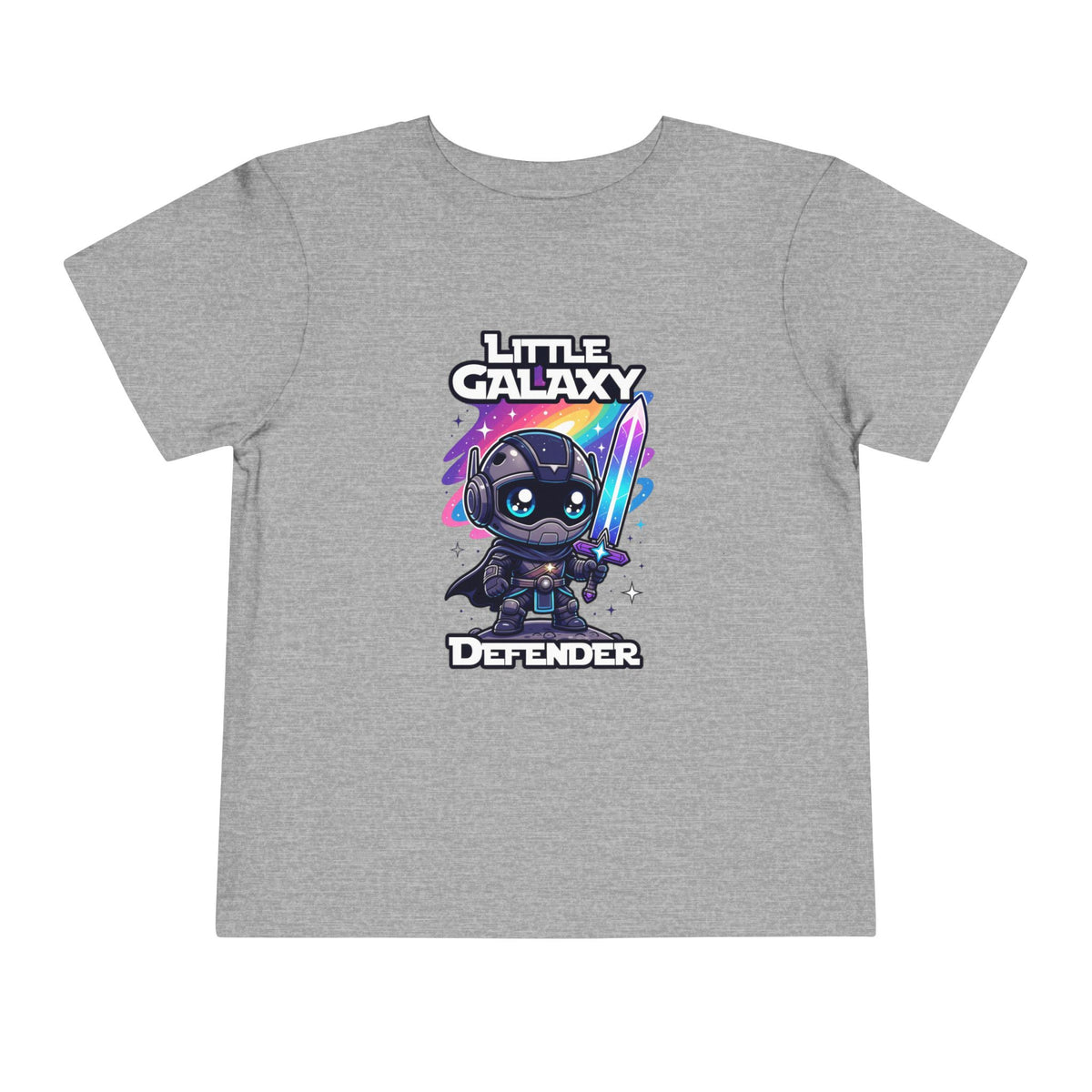 Toddler Tee - Little Galaxy Defender Cute Space Warrior Shirt