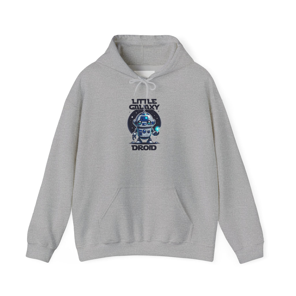 Little Galaxy Droid Hoodie — Cute Space Robot Pullover for Kids & Fans