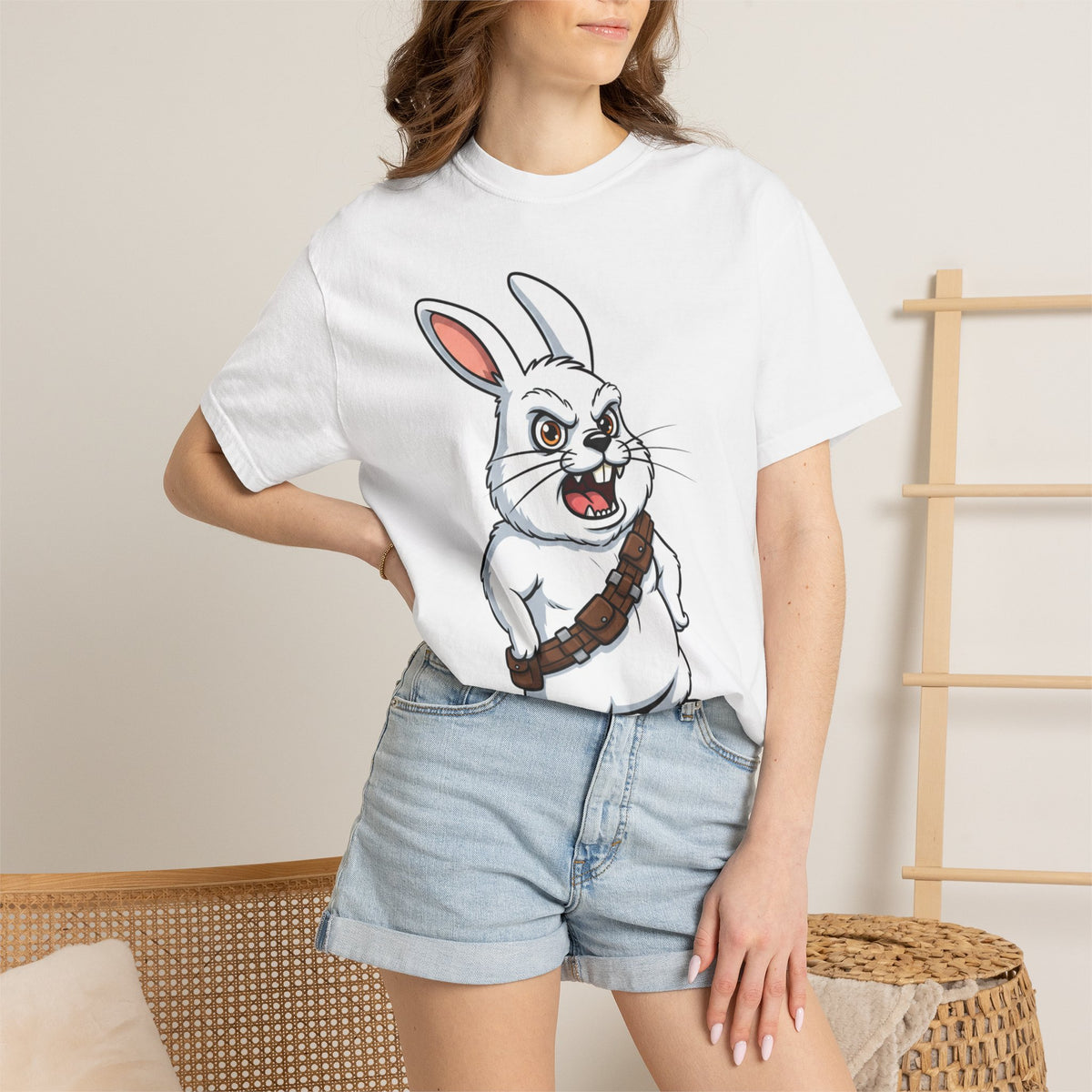 Angry Bunny Warrior T-Shirt
