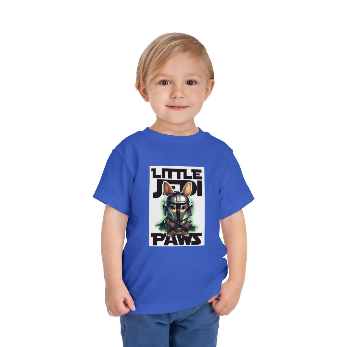 Mandalorian Bunny Toddler T-Shirt – Cute Bunny Bounty Hunter Tee for Kids 2–5