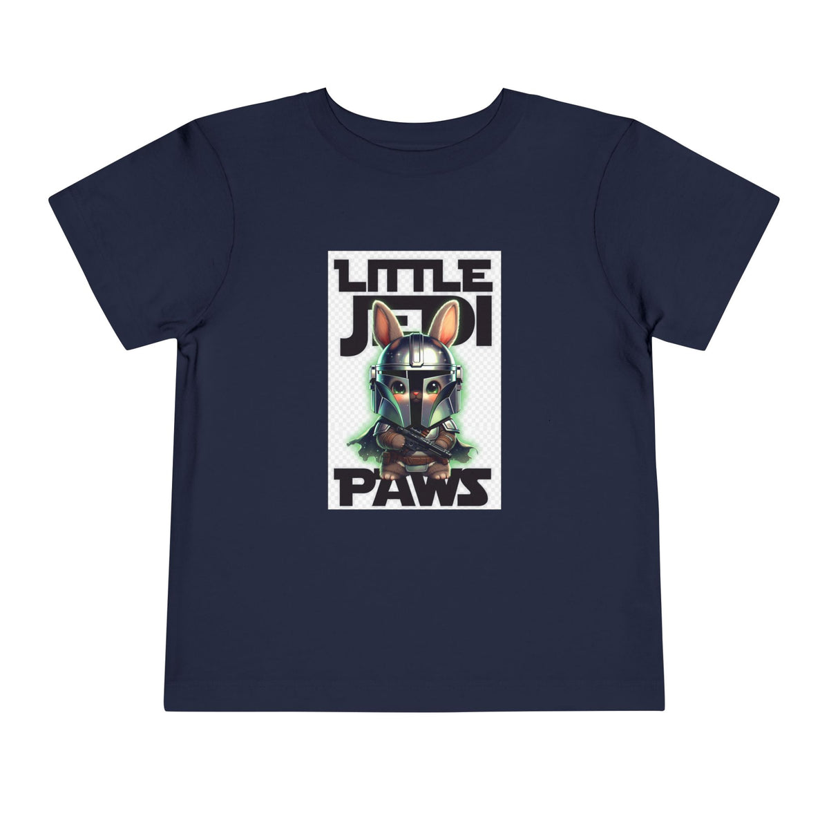 Mandalorian Bunny Toddler T-Shirt – Cute Bunny Bounty Hunter Tee for Kids 2–5