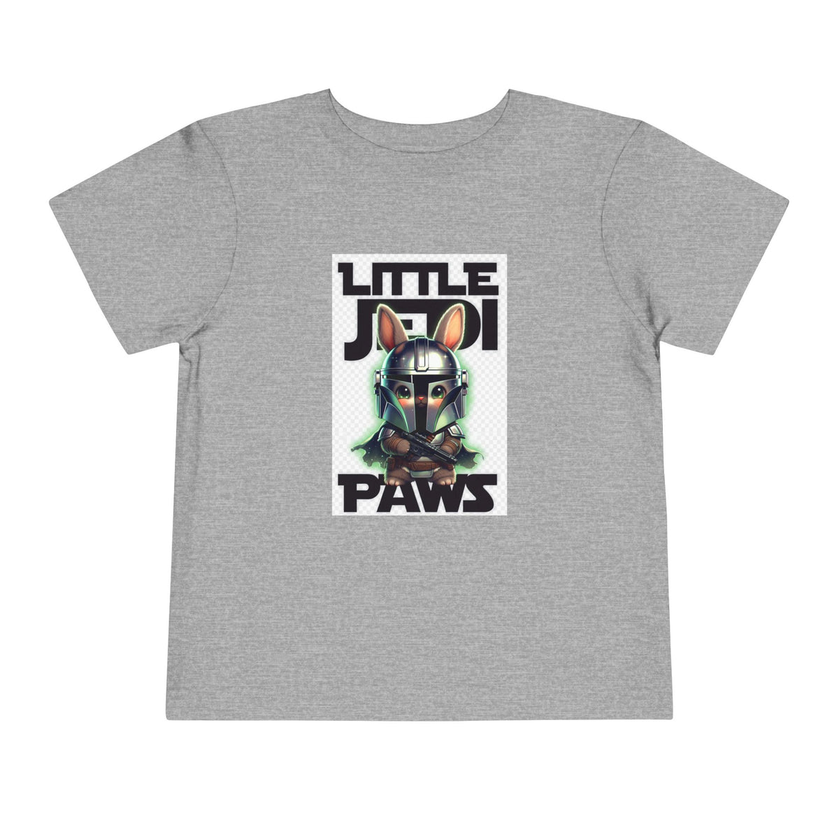 Mandalorian Bunny Toddler T-Shirt – Cute Bunny Bounty Hunter Tee for Kids 2–5