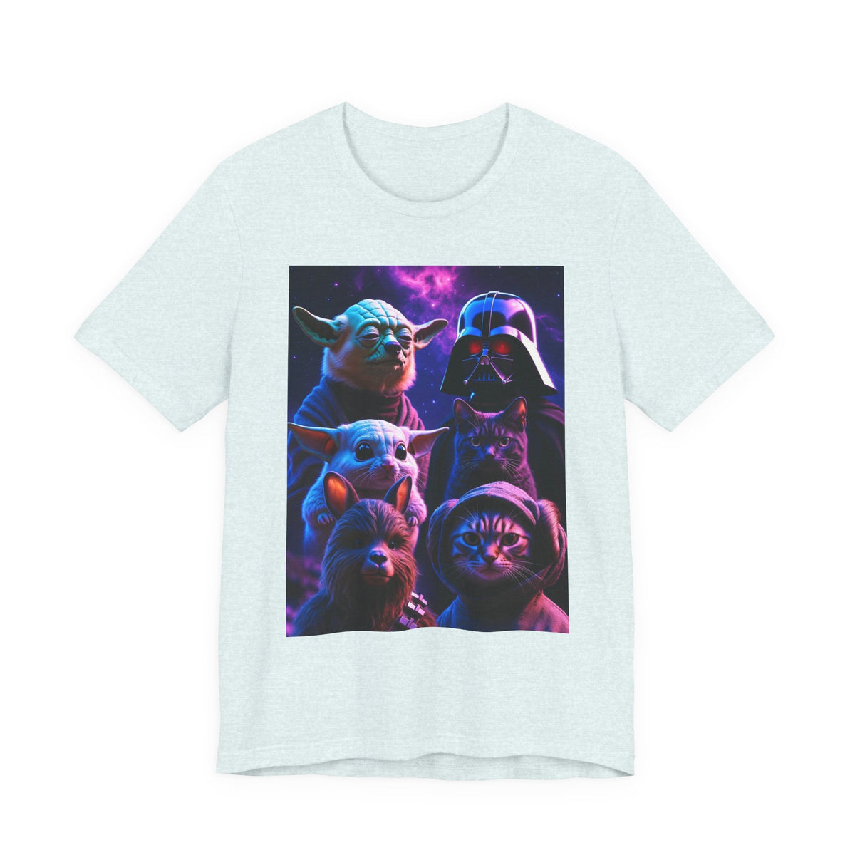 Retro Sci‑Fi Character Collage Tee