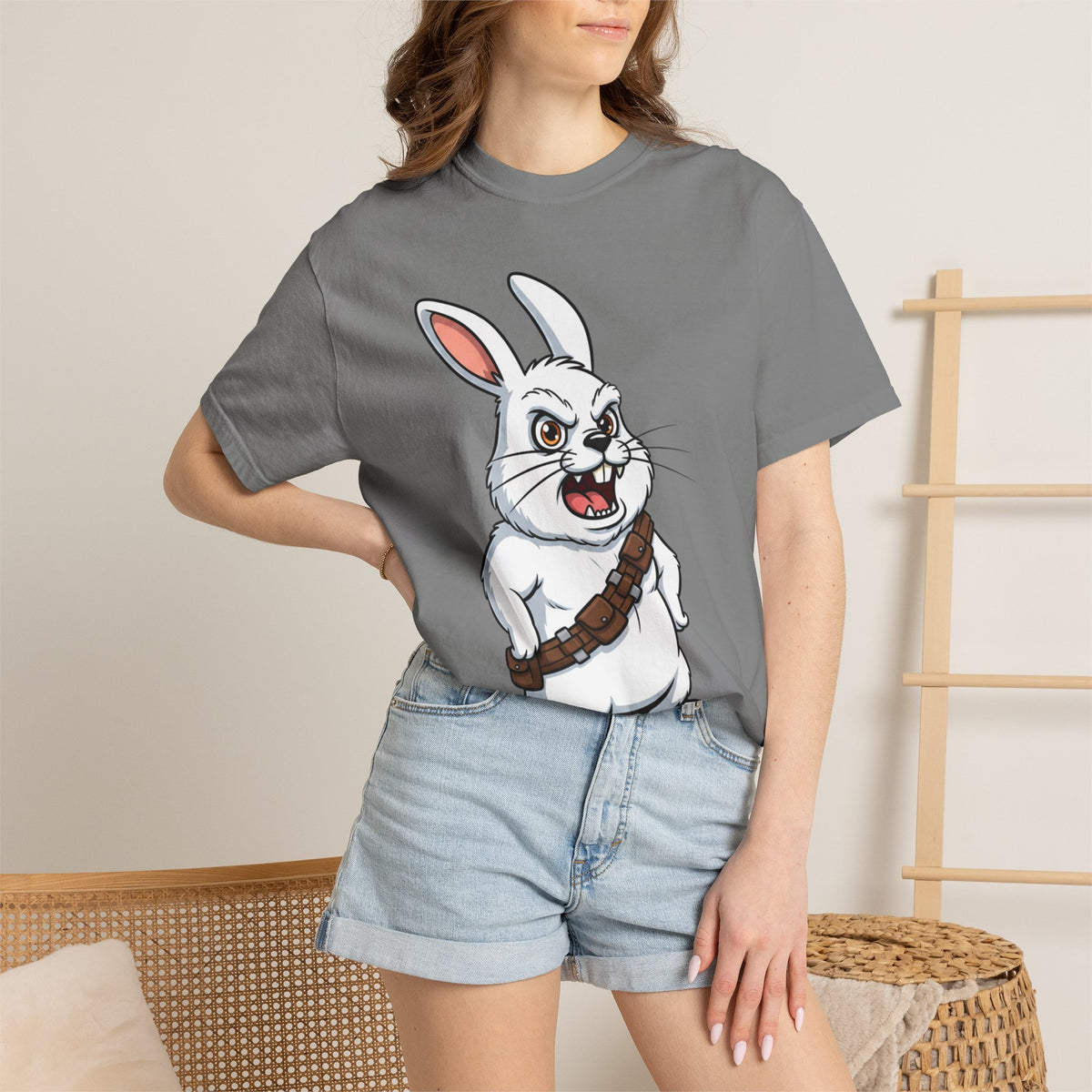 Angry Bunny Warrior T-Shirt