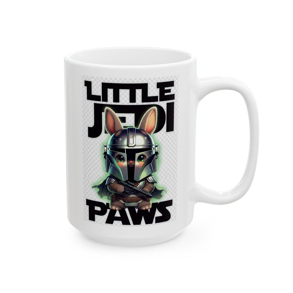 Funny Baby Yoda Coffee Mug – "Little Jedi, Big Problems" Ceramic Mug (11oz & 15oz)