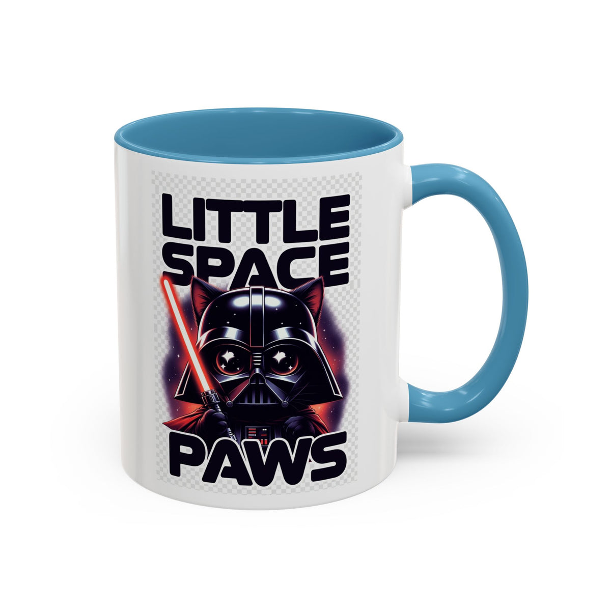 Little Space Paws Mug — Cute Darth Cat Coffee Cup (11/15oz)