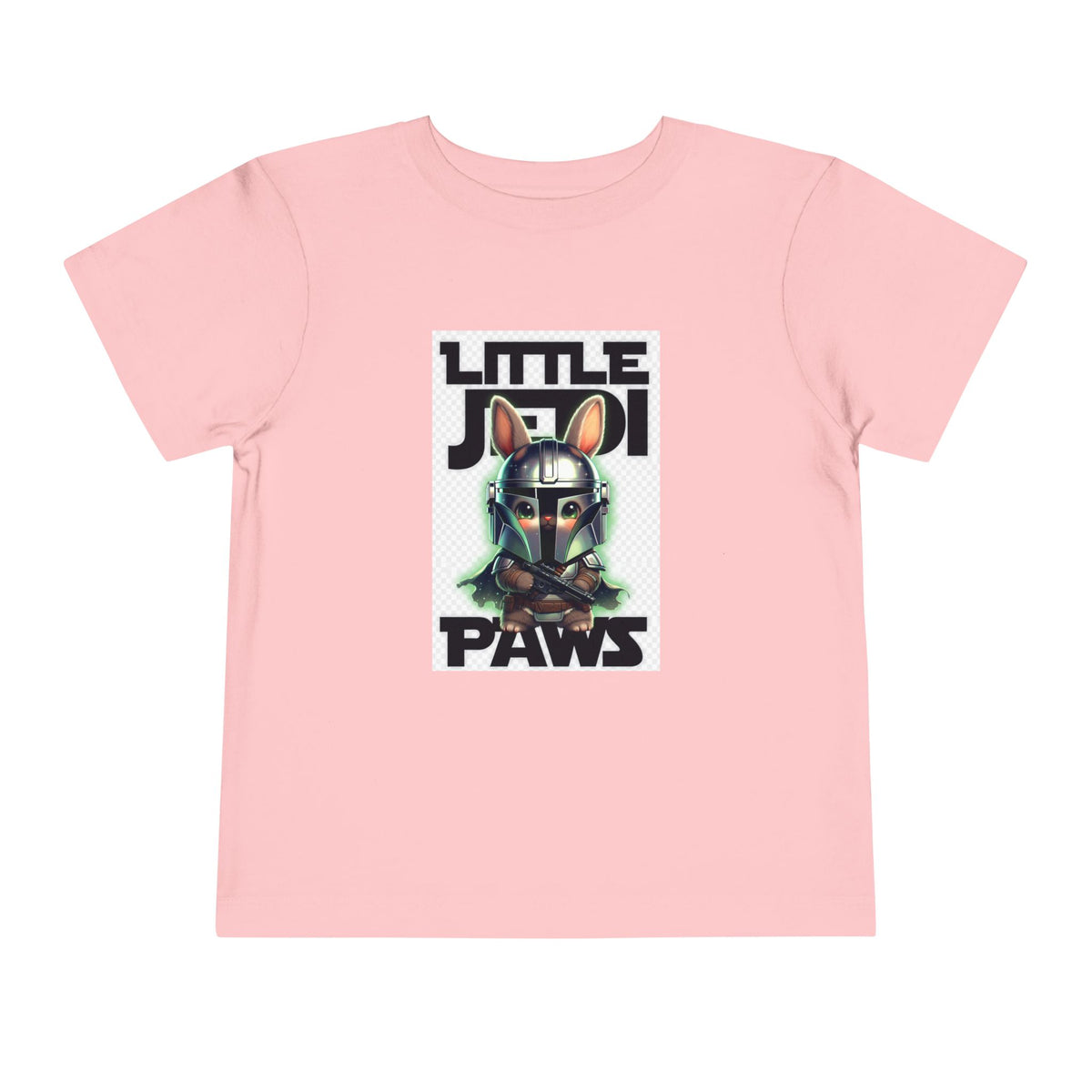 Mandalorian Bunny Toddler T-Shirt – Cute Bunny Bounty Hunter Tee for Kids 2–5