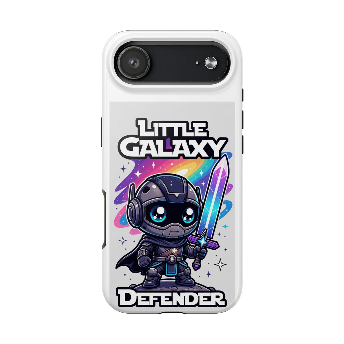 Phone Case — "Little Galaxy Defender" Cute Armor Space Knight Protective Cover
