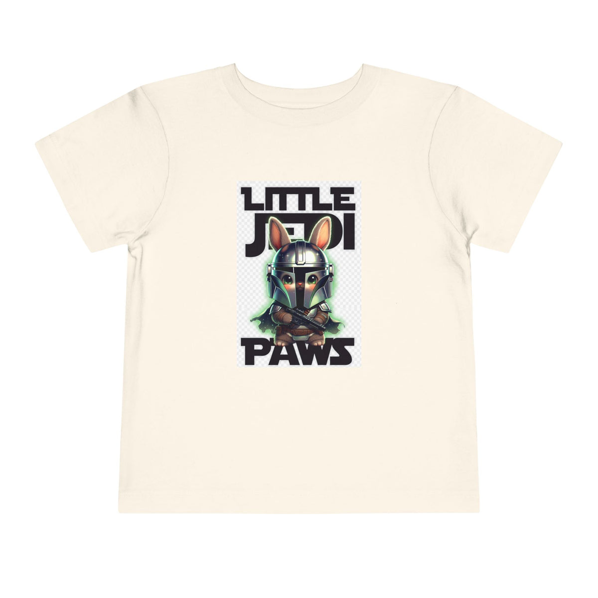 Mandalorian Bunny Toddler T-Shirt – Cute Bunny Bounty Hunter Tee for Kids 2–5