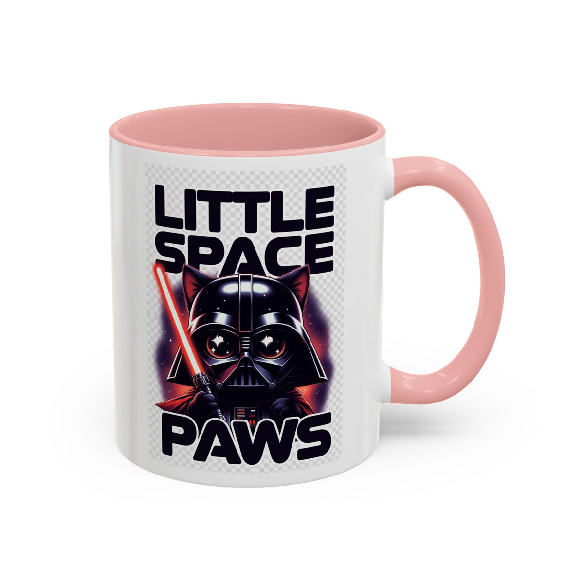 Little Space Paws Mug — Cute Darth Cat Coffee Cup (11/15oz)