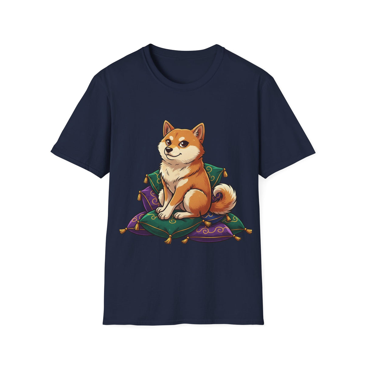 Shiba Inu Cozy Tee — Cute Shiba Dog Graphic T-Shirt