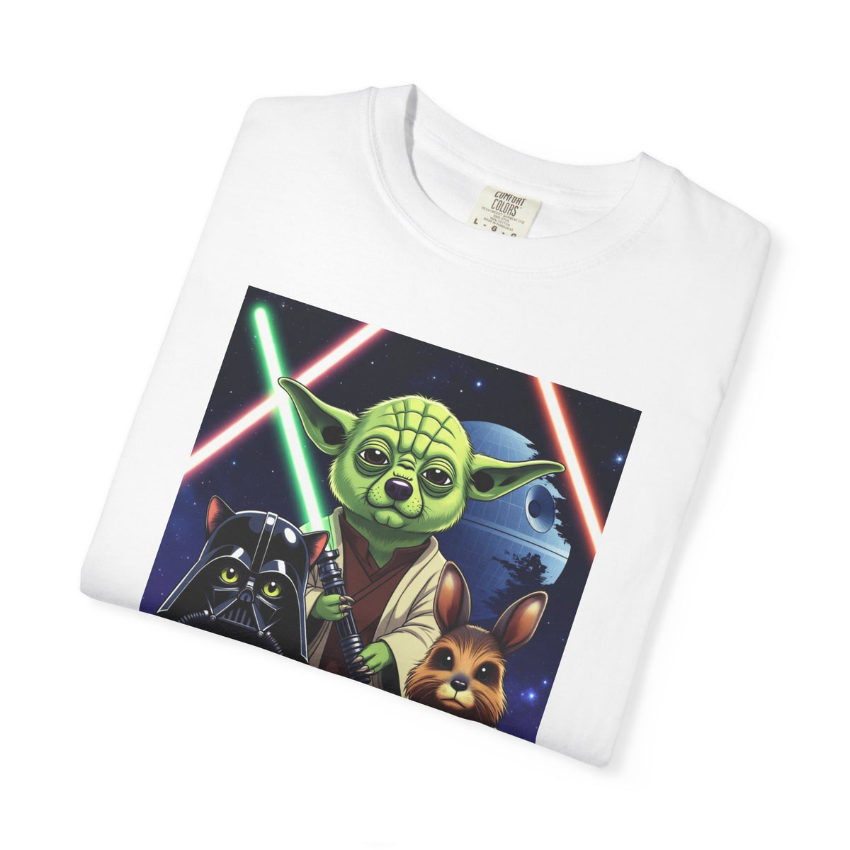 Space Adventure Character Collage T-Shirt