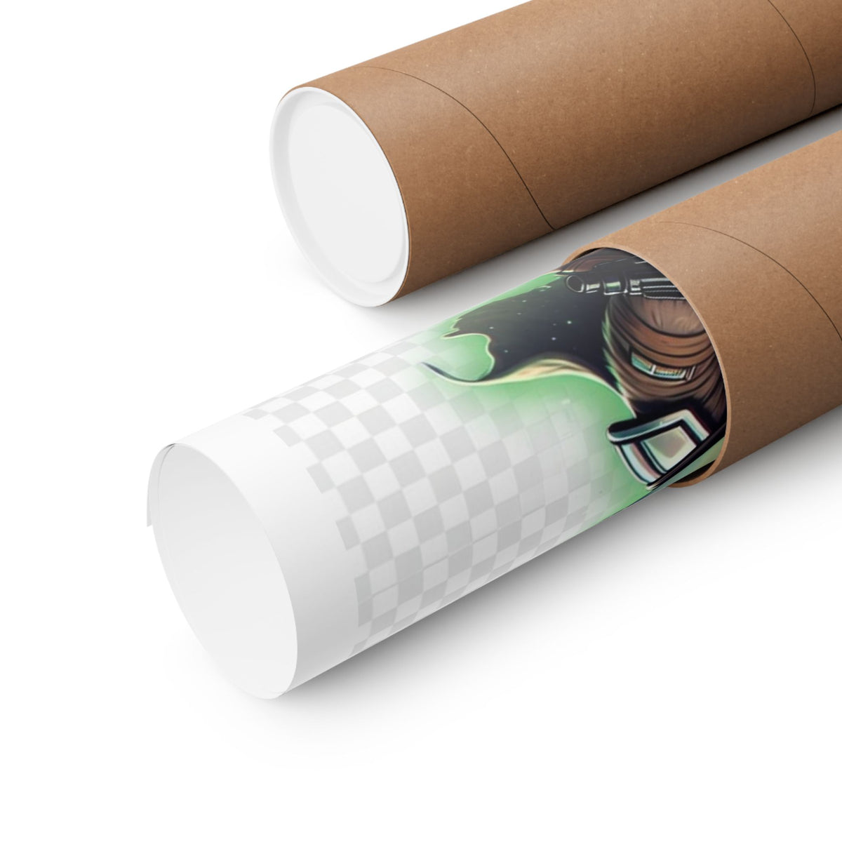 Little Jedi Paws Matte Poster