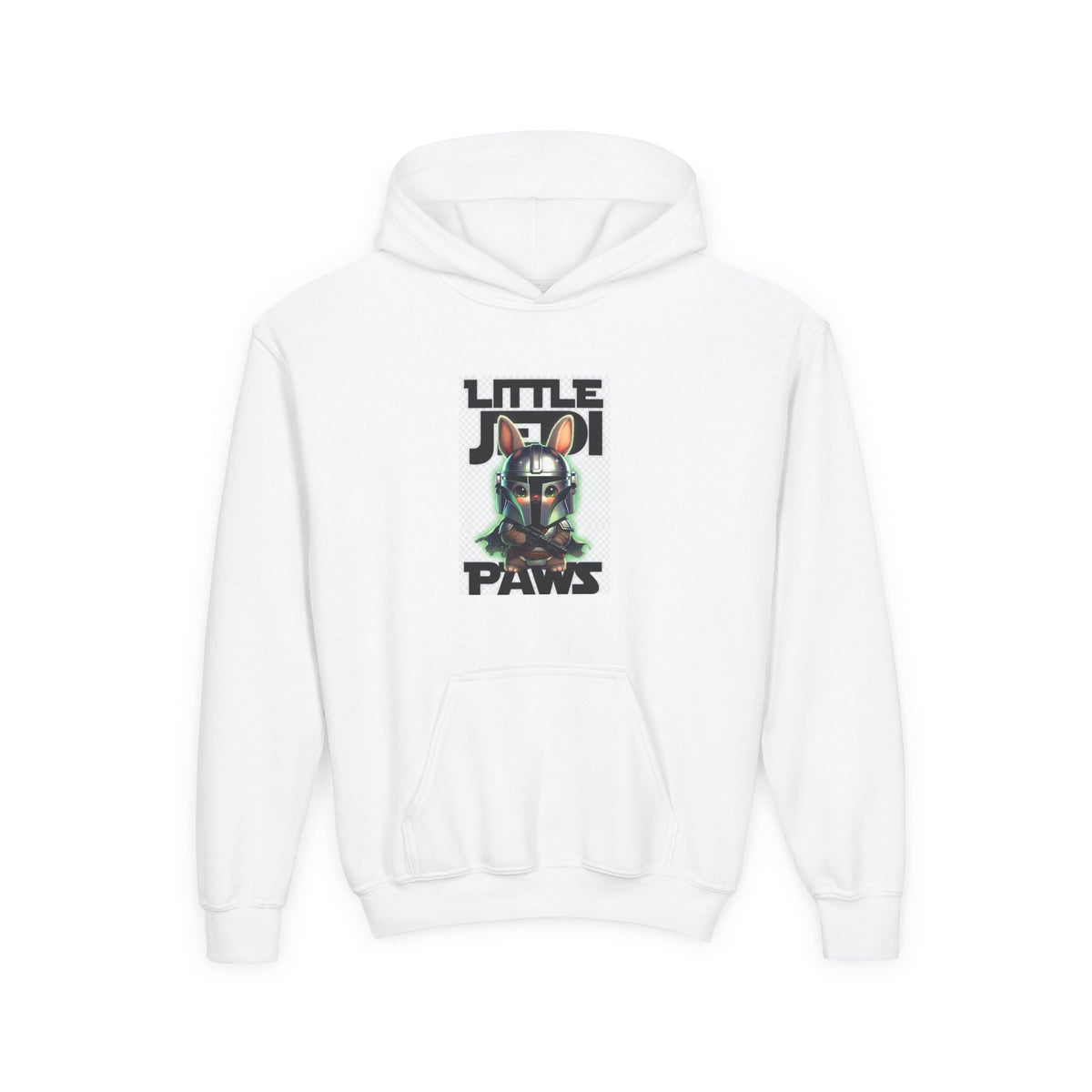 Little Jedi Paws Youth Hoodie - Star Wars Inspired Kids Sweatshirt
