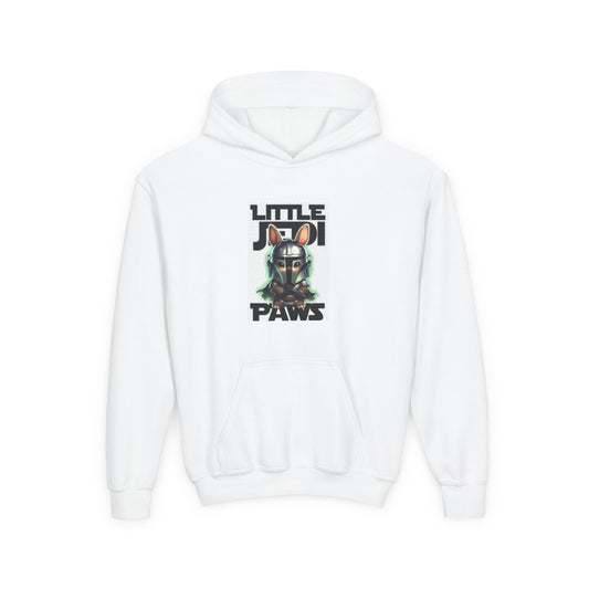 Little Jedi Paws Youth Hoodie - Star Wars Inspired Kids Sweatshirt