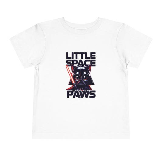 Little Space Paws Toddler Tee — Cute Darth Vader Star Wars-Inspired Shirt